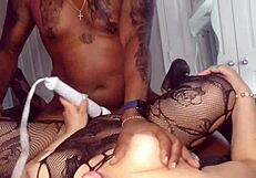 Latina MILF in Missionary POV Gets Interracial Cumshot!