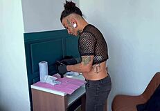 Stepmother and stepdaughter bond after a tattoo session