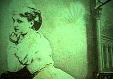 Eskimo nell shows her vintage hairy pussy!