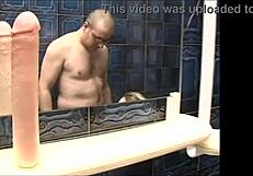 Anal sex with stepsis in bathroom