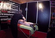 Erotic massage session with sex coach ana marco