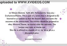 Femdom JOI Domination in Wild Orgasm Control Session!