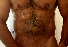 i'm enjoying a bath in the shower