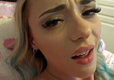 hey, i'm taking that cock deep in wild positions with a pov footjob!