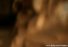 Indian babe undresses and dances nude in erotic striptease with clothes ripped