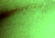 Homemade close up anal plug in lover's ass amateurs