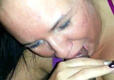 brittany wood teases and sucks bryant woodlawn's cock