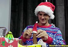 Imagine christmas bareback gay sex with rimming and toys.