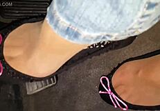 Intimate webcam session with amateur fetish