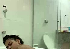 Is Bia Hot Morena Masturbating Solo?