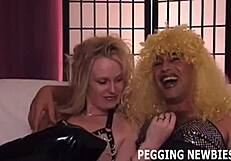 you are so lucky to get pegged by a babe like me