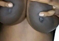 breast masturbation by beautiful chubby babe