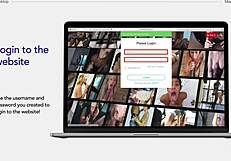 molly takes us underwater and cums solo