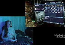 naked deadspace gameplay part 6 with fat brunette showing big natural tits