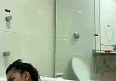 Is Bia Hot Morena Masturbating Solo?