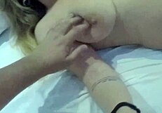 Branquinha teases with her skills, rubbing and playing to drive him wild.
