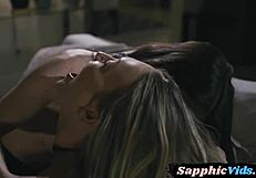 gorgeous lesbian licks and toys girlfriend's ass