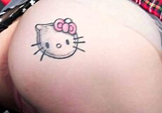 Classmate seduces friend to fuck her tight ass and big tits hard