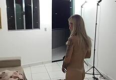 Jennifer Carter in Hot Brazilian Anal Action Behind Scenes