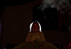 Allherluv Com Blonde British Petite Teases With Fingering Her Hairy Wet Pussy