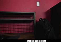 daphne dare lets stepbrother practice on her pussy?