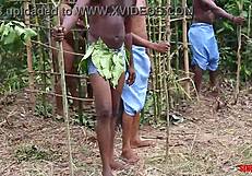 wild fucking inside a local prison with wet black trio action!