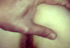 Dirty Wife Spreading Pussy for Big Cock Creampie