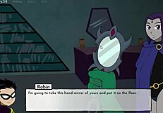 I watched 18Titans episode 42 with Raven's butt stuff