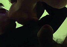 She Sucks Big Cock With Tongue And Ass Kissing