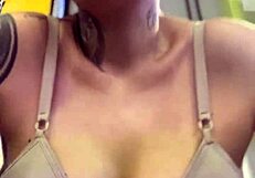 I'm sweaty at the gym, horny and dripping wet