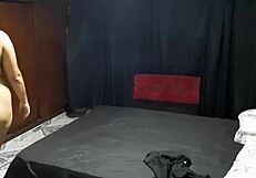 i was masturbating in pov when my indian stepsister discovered me and sucked my cock