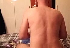 I can’t get enough of that big ass during intense gay anal sessions