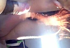 Amateur blowjob in car on August 9, 2016