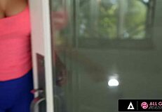 all girl massage with ashley adams fingering and facefucking