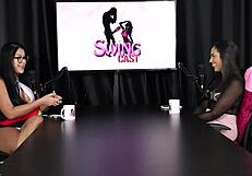 Karen Bessa Rocks Red Sheer in Wild Swinger Swap