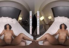 Misty Stone Teases With Her Ebony Pussy