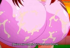 young athletic busty girl fucking with the sensei in this anime hentai story