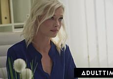 Adult Time - Kinky Office Chick Zazie Skymm Reveals Her Secret Piss Kink To Her Coworker