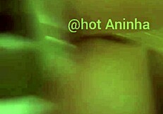 Hard Not to Cum with Aninha's Big Ass Riding Rough