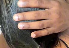 Horny Latina Pornstar Deepthroats Big Black Cock in Homemade Video, Ending with Facial on Stepbrother.