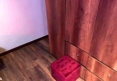 Bound slut ready for intense anal play