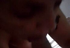 Carol Maserati playfully teases her husband orally