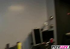 Blonde Teen Stacie Andrews Craves POV Action with Monster Cock. Her Riding Skills Will Blow Your Mind!