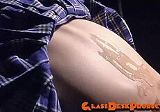 hazel haze swings into anal fuck hardcore