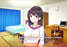 Secret kiss turns intense with mutual fingering