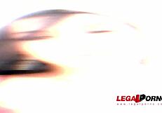 wow, Lady Gang handles three huge cocks in deep DP action