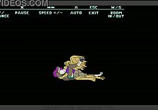 furry cartoon predation in outdoor game scenes