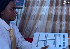 he fucks me hard with his big fat cock at work every day