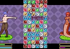 Doki Doki Tri-Line hentai game ep 2 with lesbian succubus sex