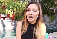 Teen Brunette Jaye Summer Takes Hardcore Anal Pounding From Big Cock